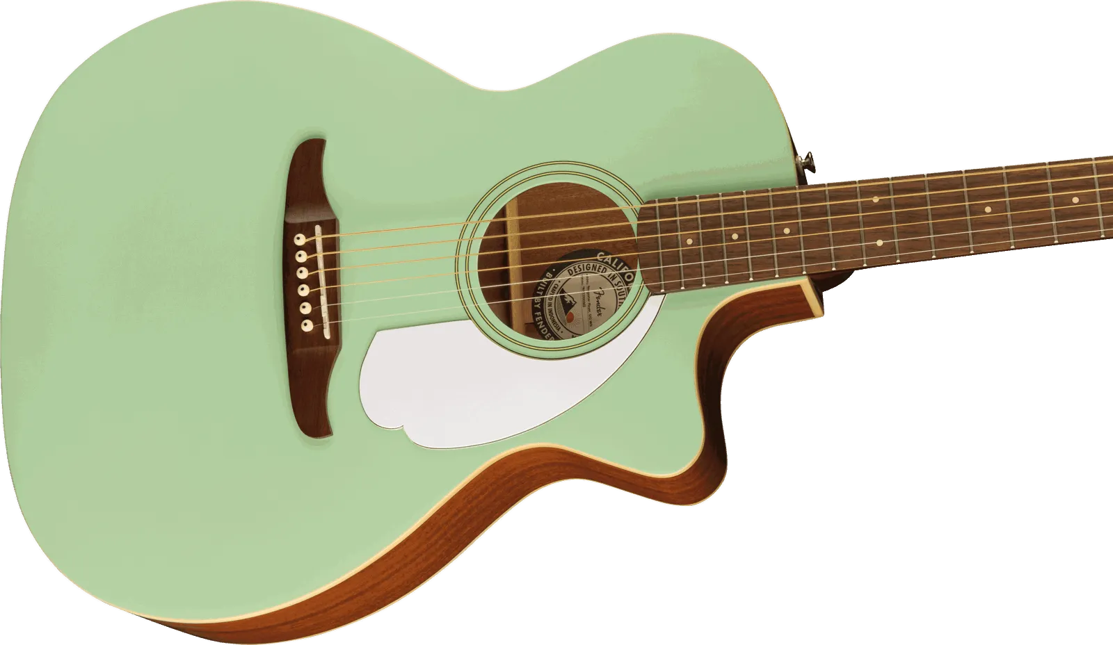 Newporter Player Walnut Fingerboard White Pickguard Surf Green---Muso's Stuff 