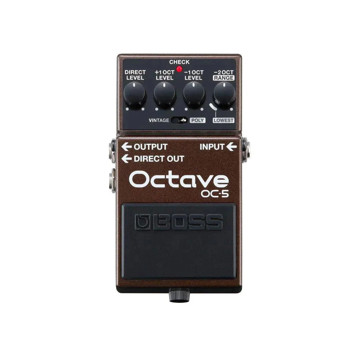 OC-5 Octave Compact Pedal-Guitar - Effects Pedals-Boss-Muso's Stuff 