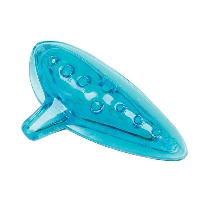 Ocarina Plastic Transparent Blue-Harmonicas-CPK-Muso's Stuff 