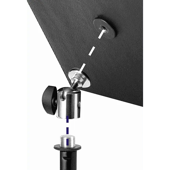 Onstage U Mount Ball Joint Adaptor---Muso's Stuff 