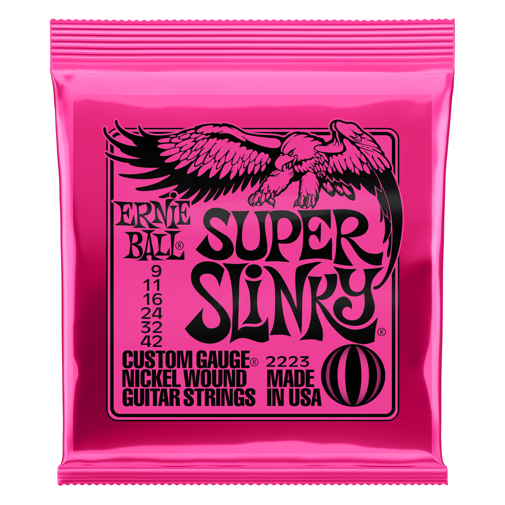 Super Slinky Nickel Wound Strings - Electric Guitar - 9-42 Gauge