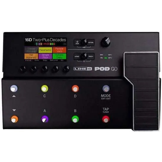 POD GO Compact Multi-Effects Processor Pedal-Guitar - Effects Pedals-Line 6-Muso's Stuff 