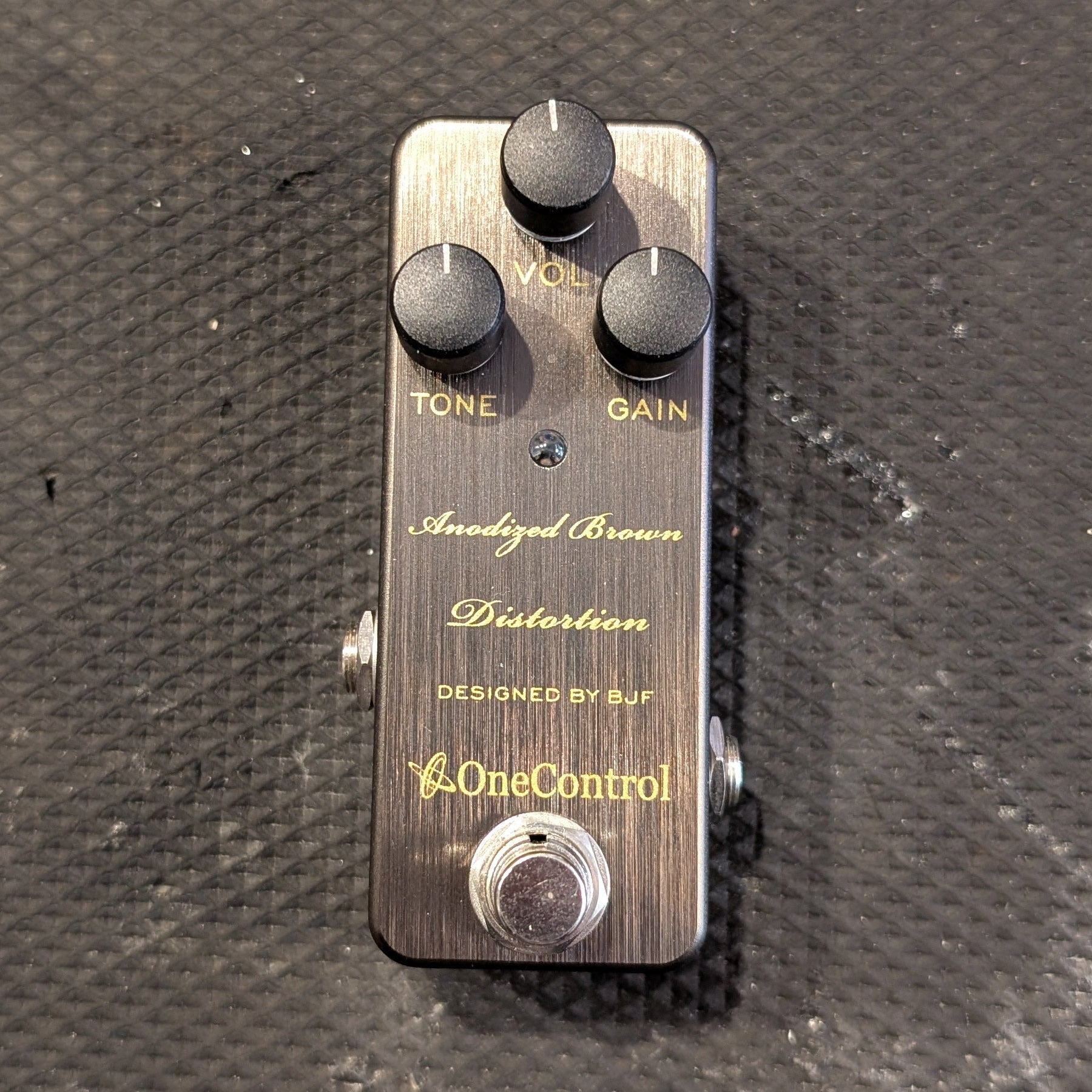 Secondhand One Control Anodized Brown Distortion