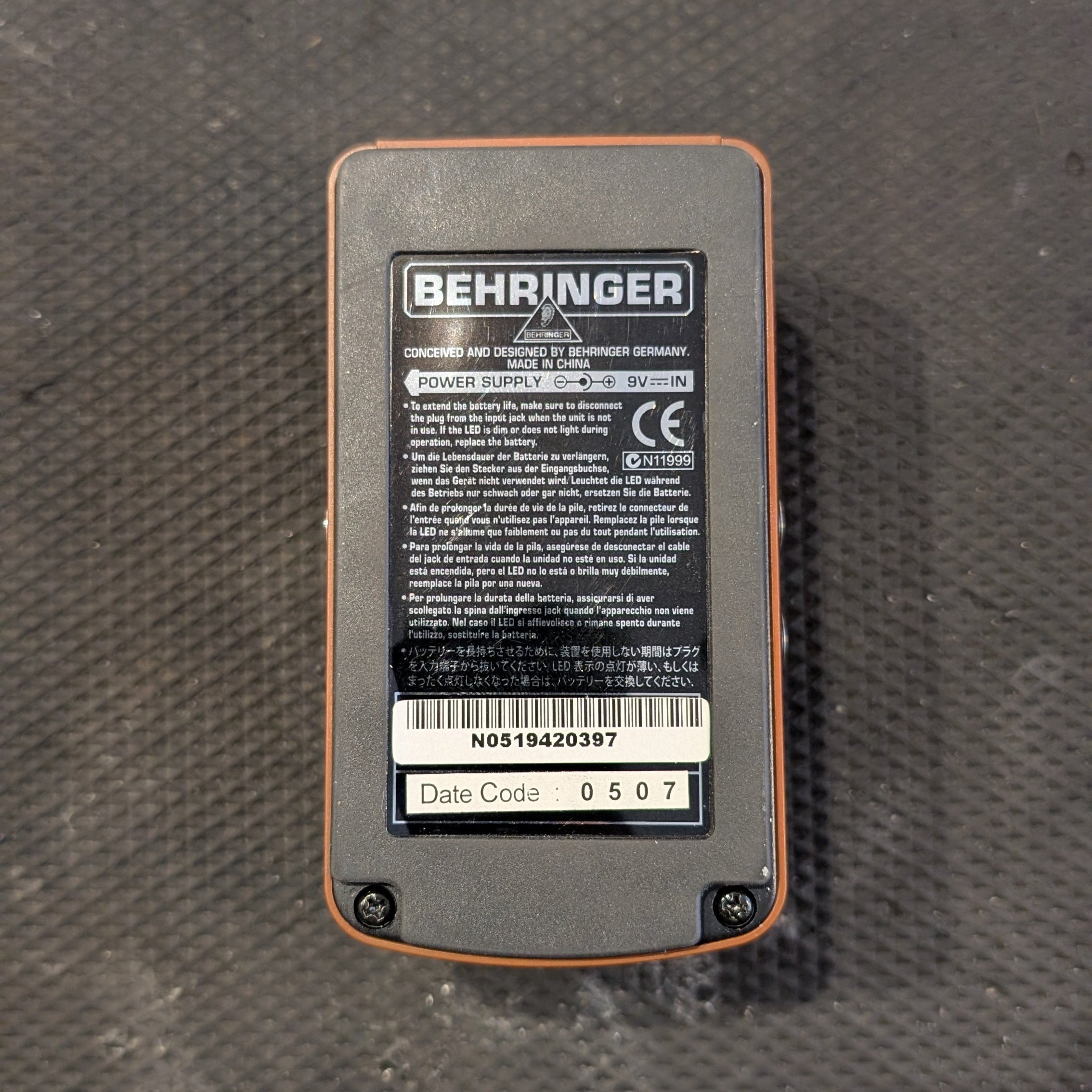 Secondhand Behringer Acoustic Modeller