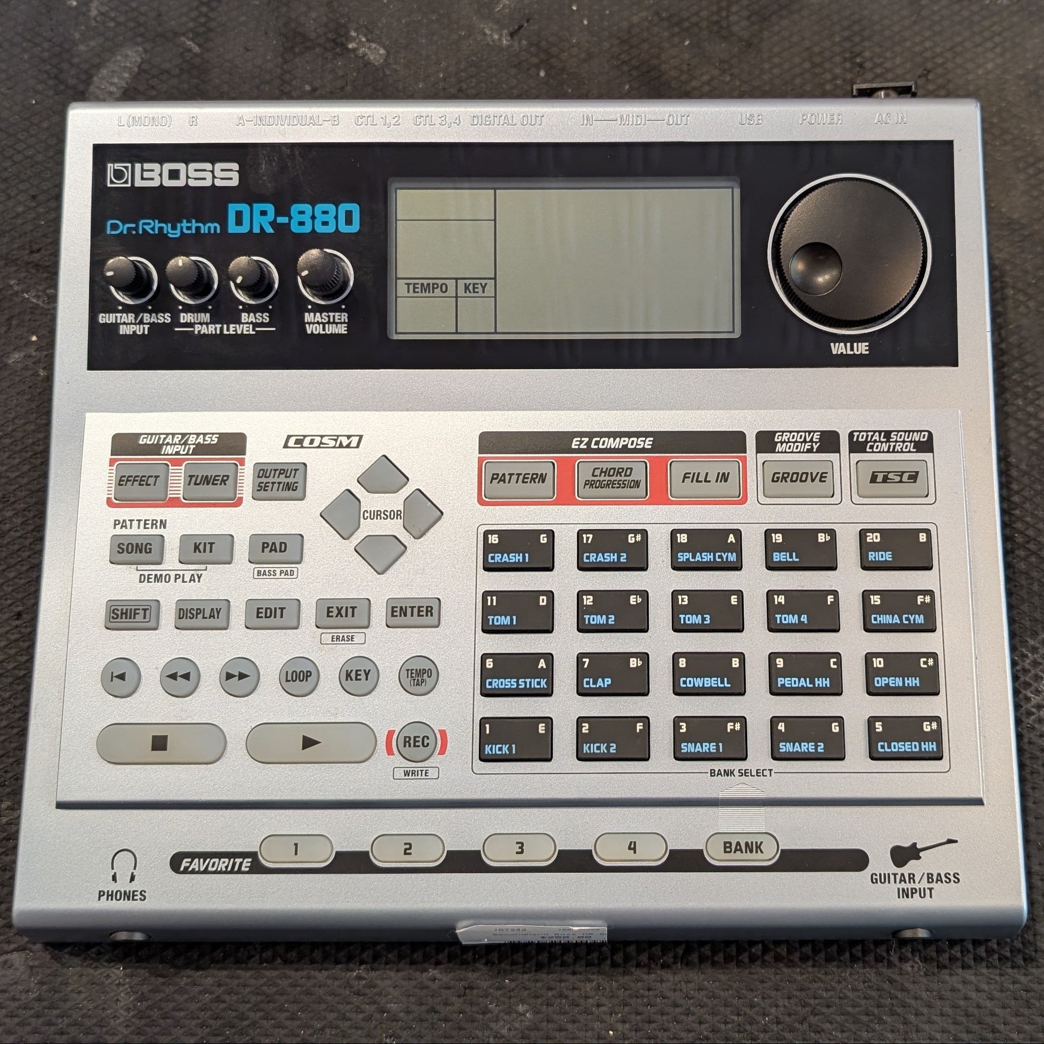 Secondhand Boss DR-880 Drum Machine