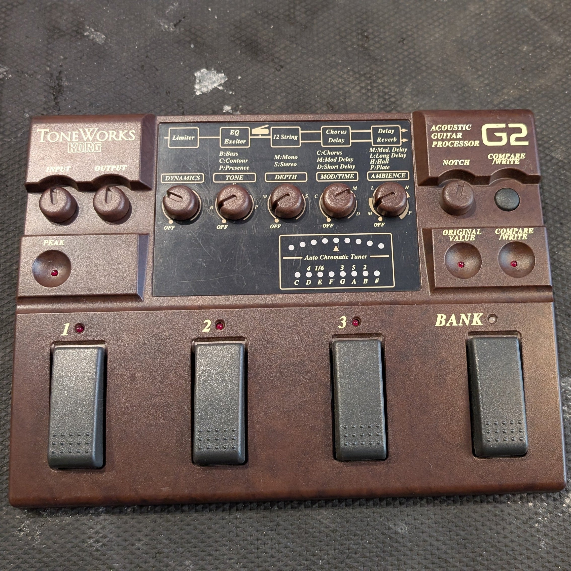 Secondhand Korg ToneWorks G2 Acoustic Guitar Processor