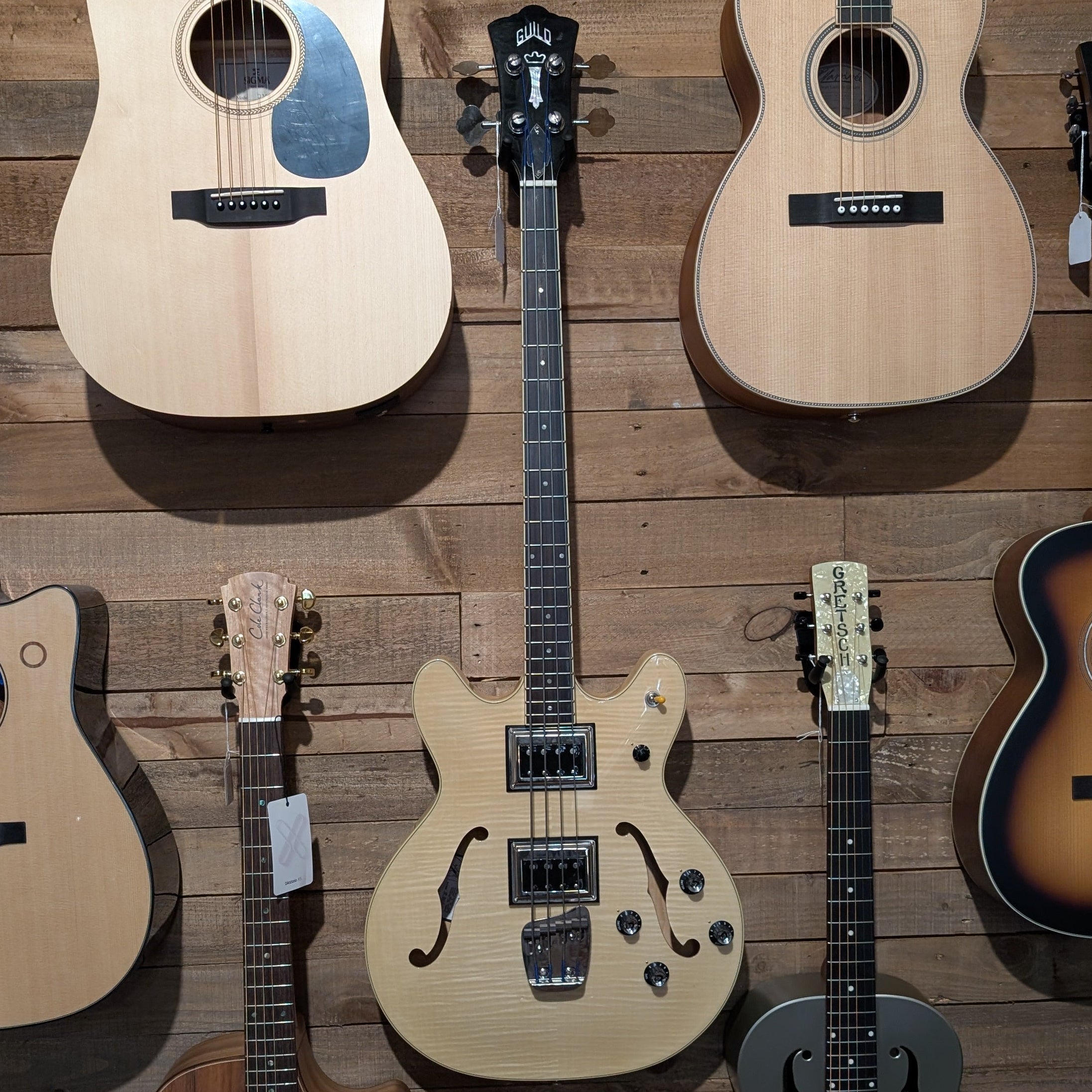 Secondhand Guild Starfire II Bass Flame Maple