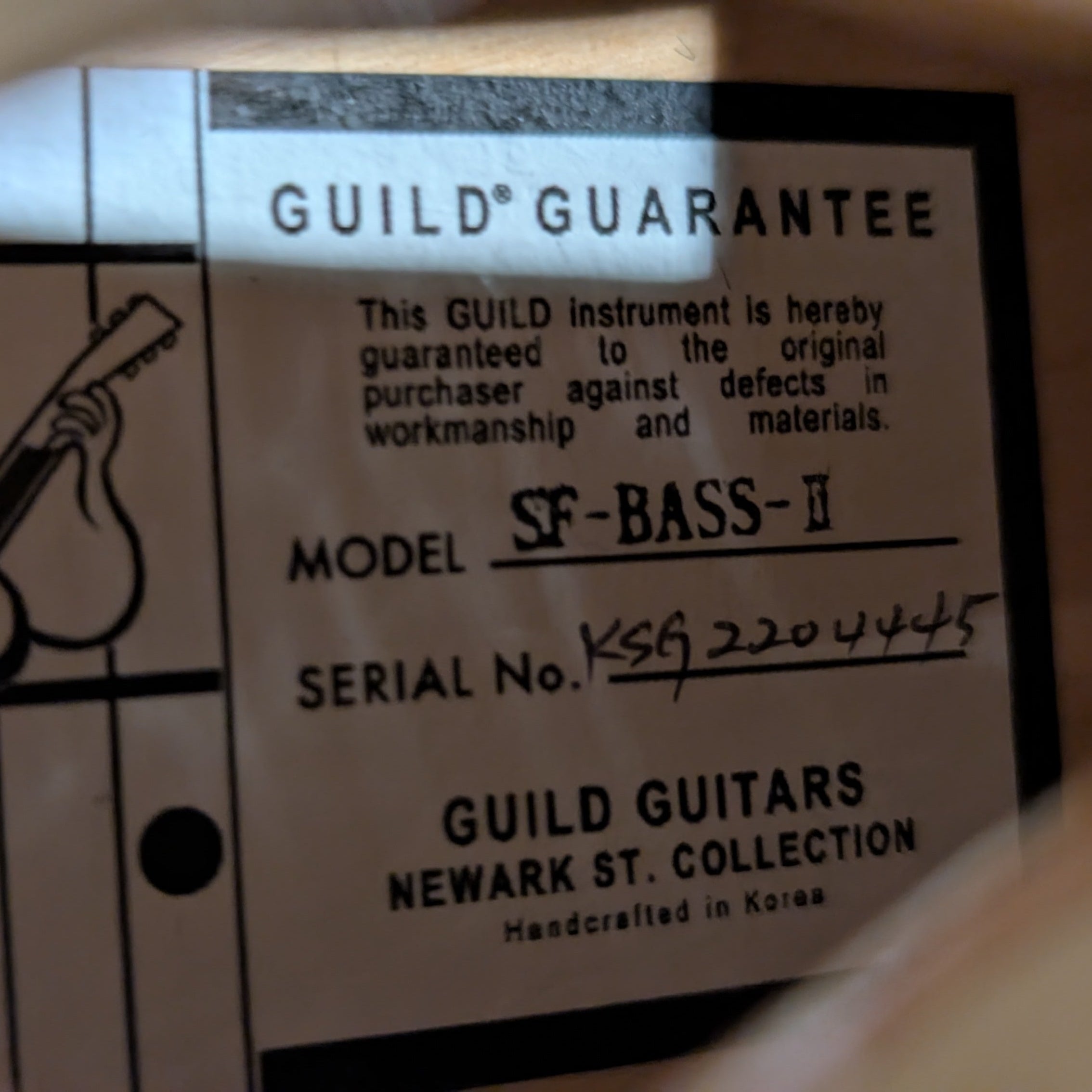 Secondhand Guild Starfire II Bass Flame Maple