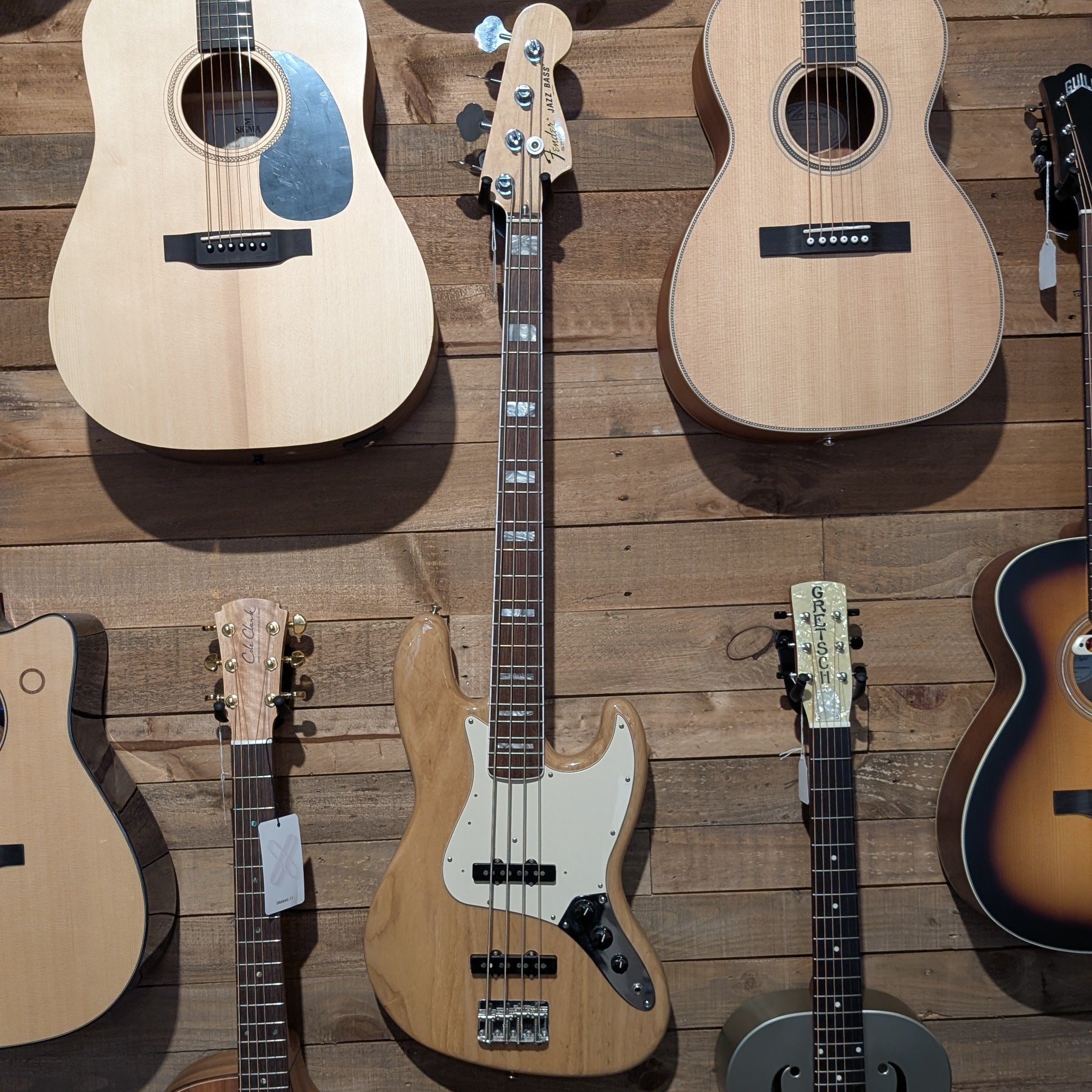 Secondhand Fender American Vintage 75RI Jazz Bass 2010