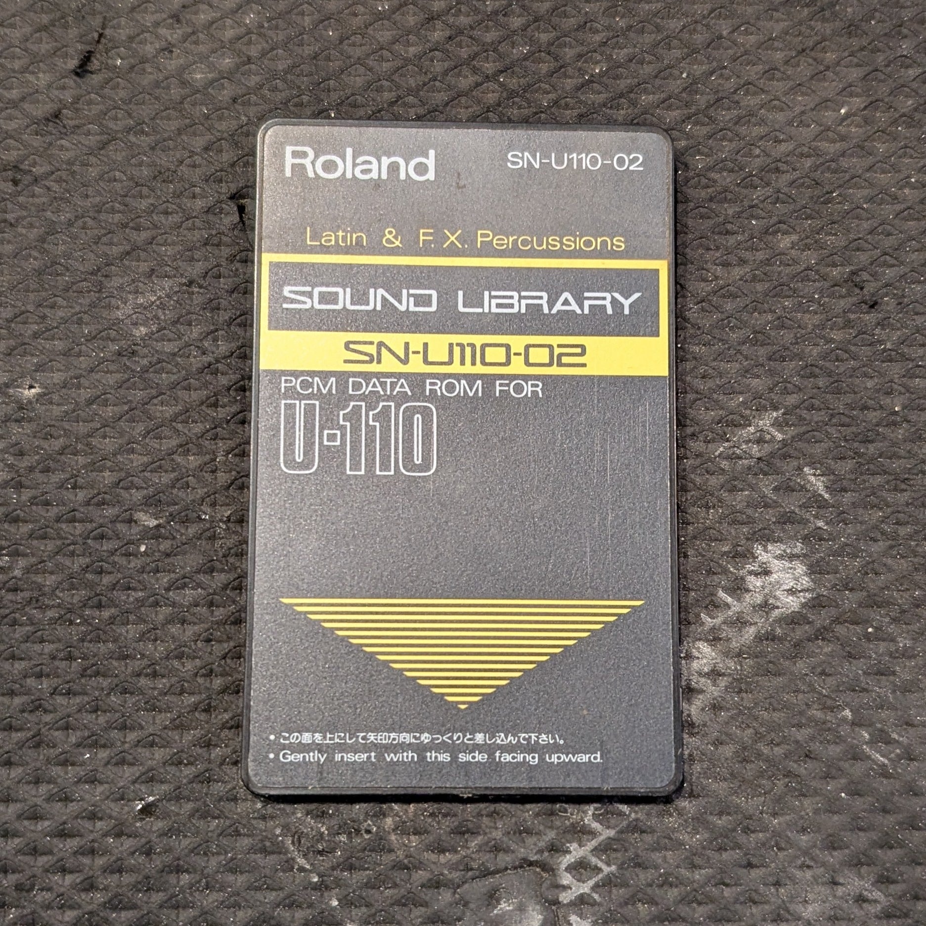 Secondhand Roland PCM U110-02 Latin FX Percussion Card