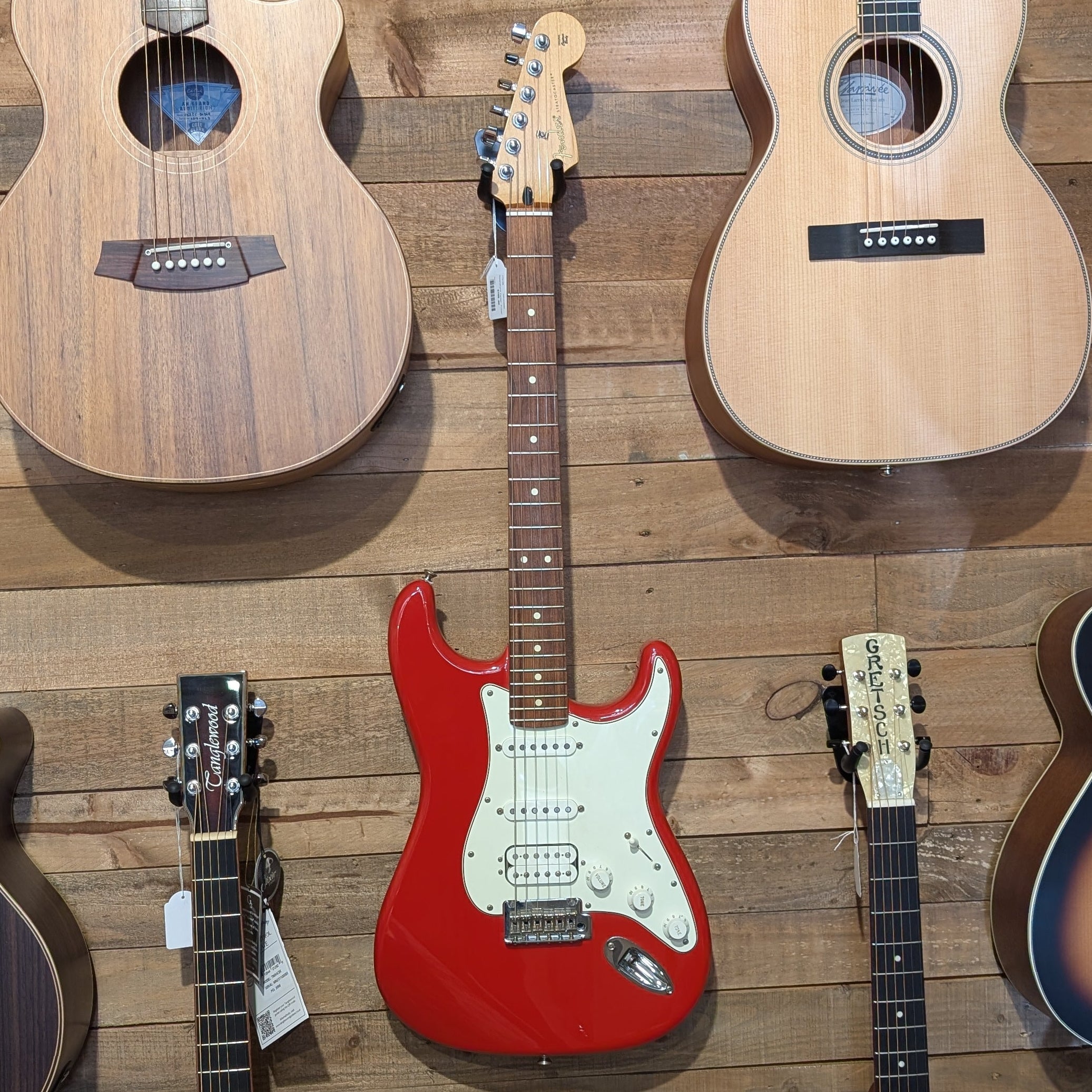 Secondhand Fender Player Strat Fiesta Red