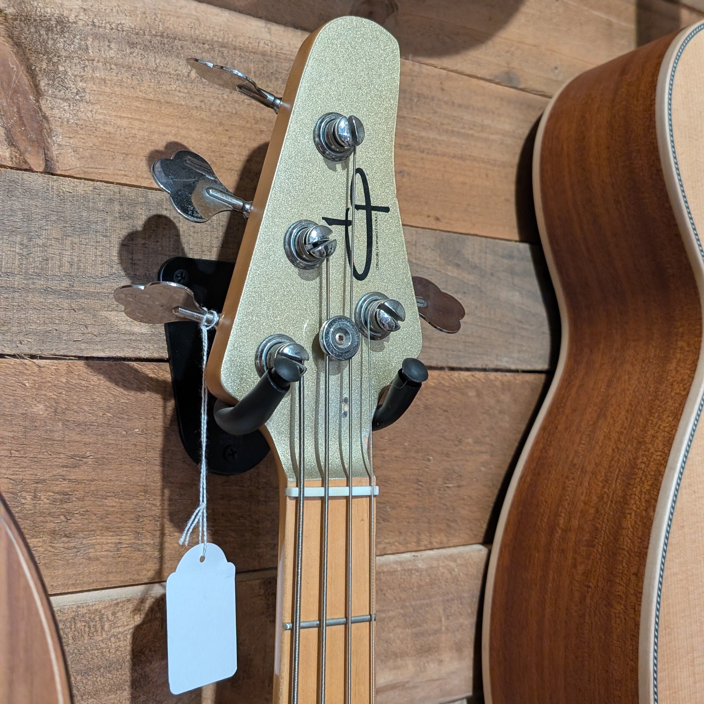 Secondhand OLP Stingray Bass Silver Sparkle