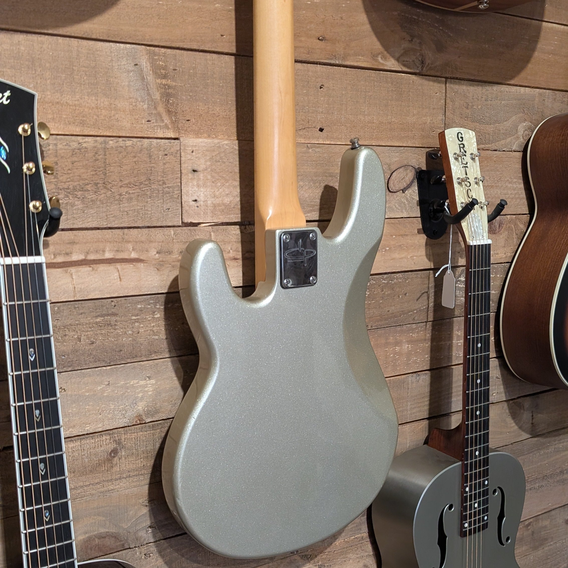 Secondhand OLP Stingray Bass Silver Sparkle