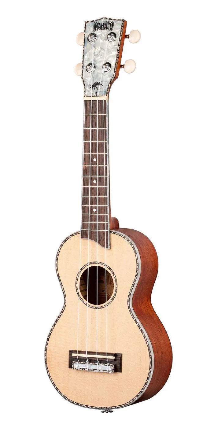 Pearl Series Solid Spruce Top - Soprano - Nat. Satin---Muso's Stuff 