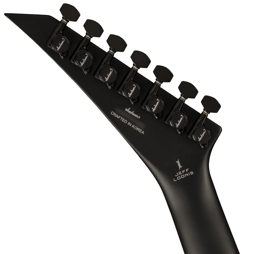 Pro Series Signature Jeff Loomis Soloist SL7 HT Ebony Fingerboard Black Ash