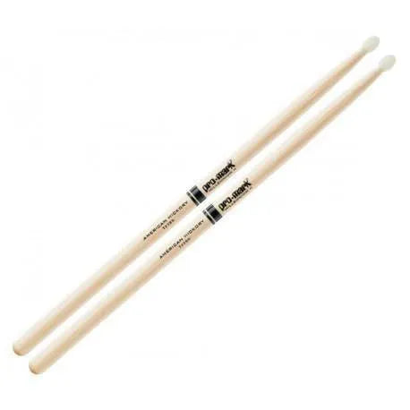 Promark - 5B Nylon Tip Drumsticks American Hickory-Drums & Percussion - Sticks & Mallets-PROMARK-Muso's Stuff 