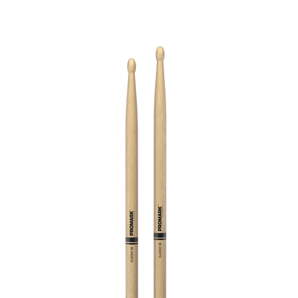 Promark - 5B Wood Tip Drumsticks American Hickory---Muso's Stuff 