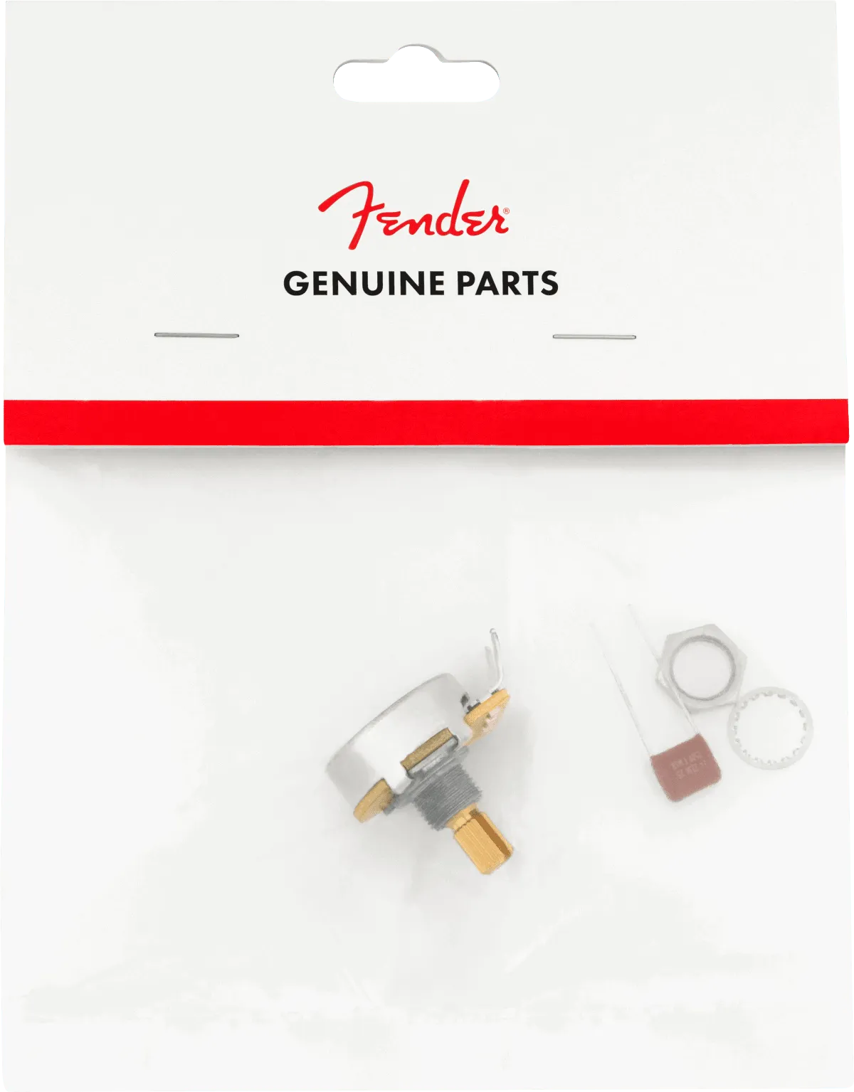 Pure Vintage 250K Split Shaft Potentiometer with Mounting Hardware-Guitars - Parts and Accessories-Fender-Muso's Stuff 