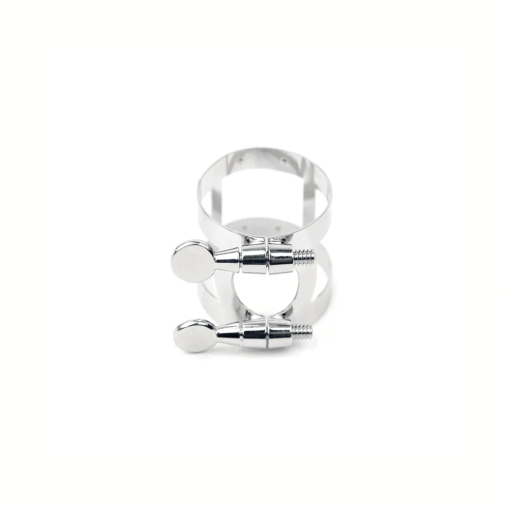 Rico - B Flat Clarinet Ligature Nickel-Orchestral - Woodwind - Accessories-Rico-Muso's Stuff 