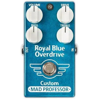 Royal Blue Overdrive Custom Limited Edition-Guitar - Effects Pedals-Mad Professor-Muso's Stuff 