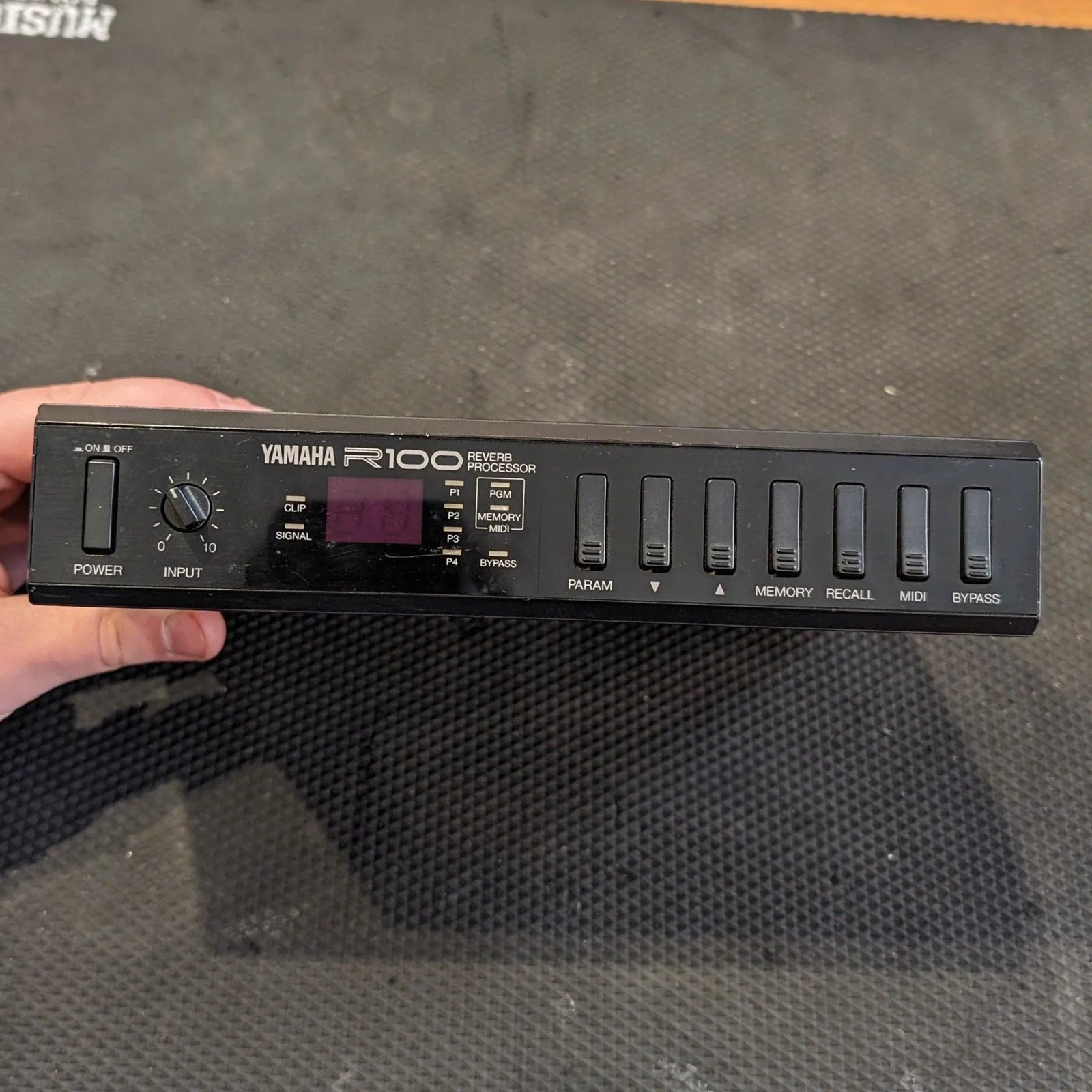 Secondhand Yamaha R100 Reverb Unit-Live & Recording - Effects Units-Yamaha-Muso's Stuff 