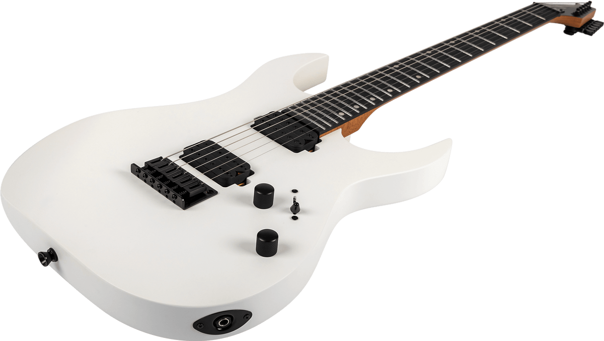 Spira S-400-MWH Super Stratacaster Electric Guitar – Satin White