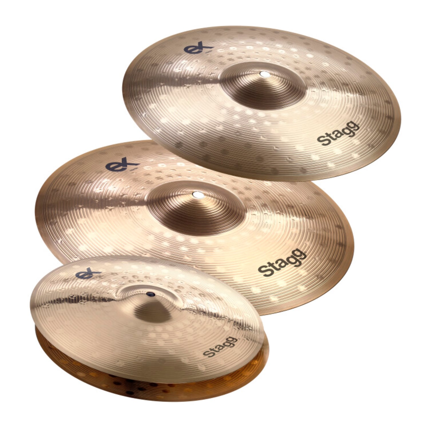 B8 Cymbal Set H14 C16 R20 inc Bag