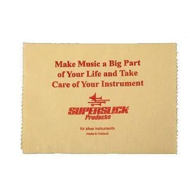 SuperSlick - Polishing Cloth Silver Treated-Orchestral - Brass - Accessories-Super Slick-Muso's Stuff 