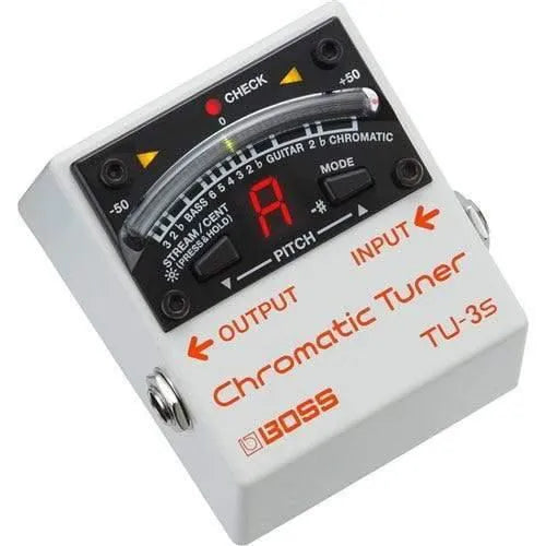 TU-3S Chromatic Pedalboard Tuner Compact Pedal-Tuners & Metronomes-Boss-Muso's Stuff 