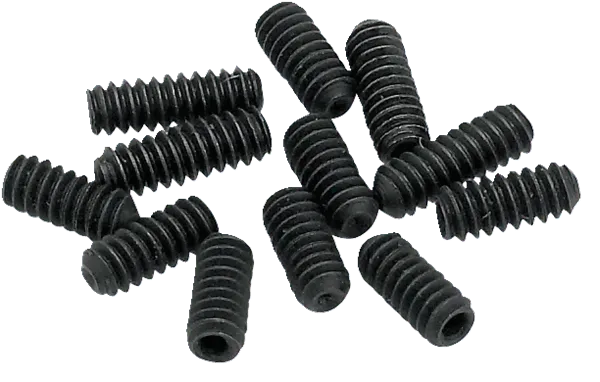 American Series Stratocaster/Telecaster Bridge Saddle Height Adjustment Screws (86-07) (12)-Guitars - Parts and Accessories-Muso's Stuff 