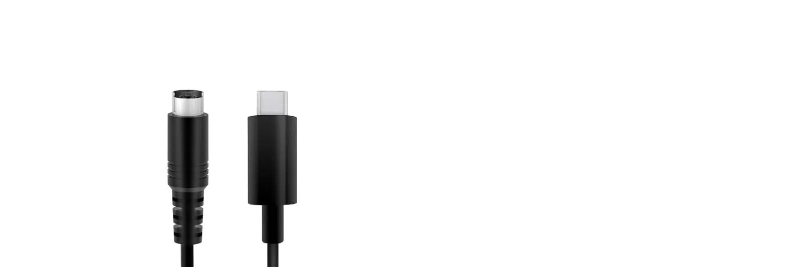 USB-C To Mini-Din Cable For iRig Midi 2 iRig Pro---Muso's Stuff 