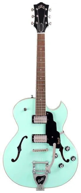Starfire I SC GVT Single Cut Electric W/Vibrato - Seafoam Green-Guitars - Electric-Guild-Muso's Stuff 