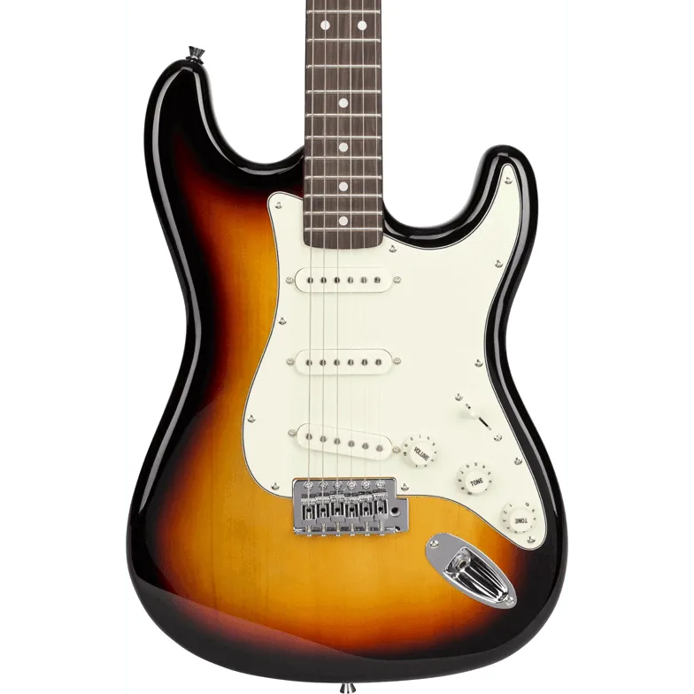Vintage Style ST Style Electric Guitar Sunburst---Muso's Stuff 