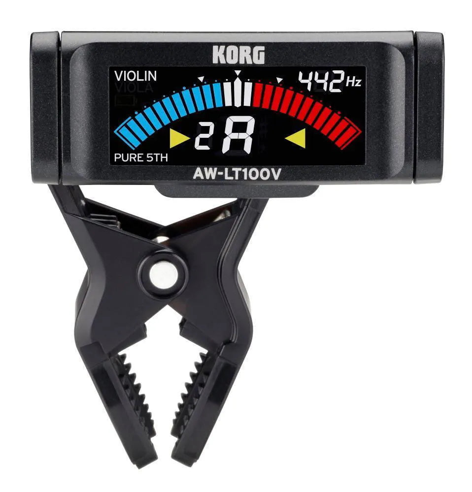Korg AW Lt Violin/ Viola Clip On Tuner-Tuners & Metronomes-Korg-Muso's Stuff 