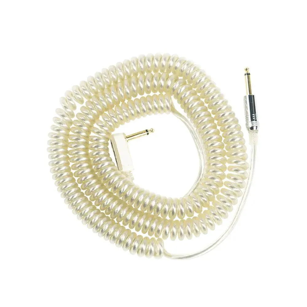 Vox Silver Coiled Cable 9m-Accessories - Cables & Adaptors-VOX-Muso's Stuff 