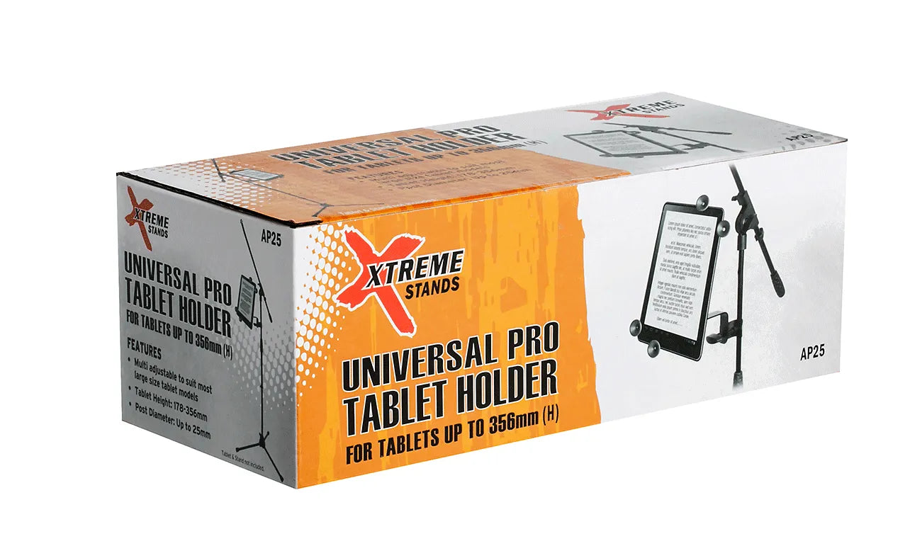 Xtreme AP25 Universal Tablet Holder For Mic Stand--Muso's Stuff 