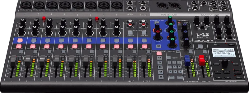 Zoom Livetrak L-12---Muso's Stuff 