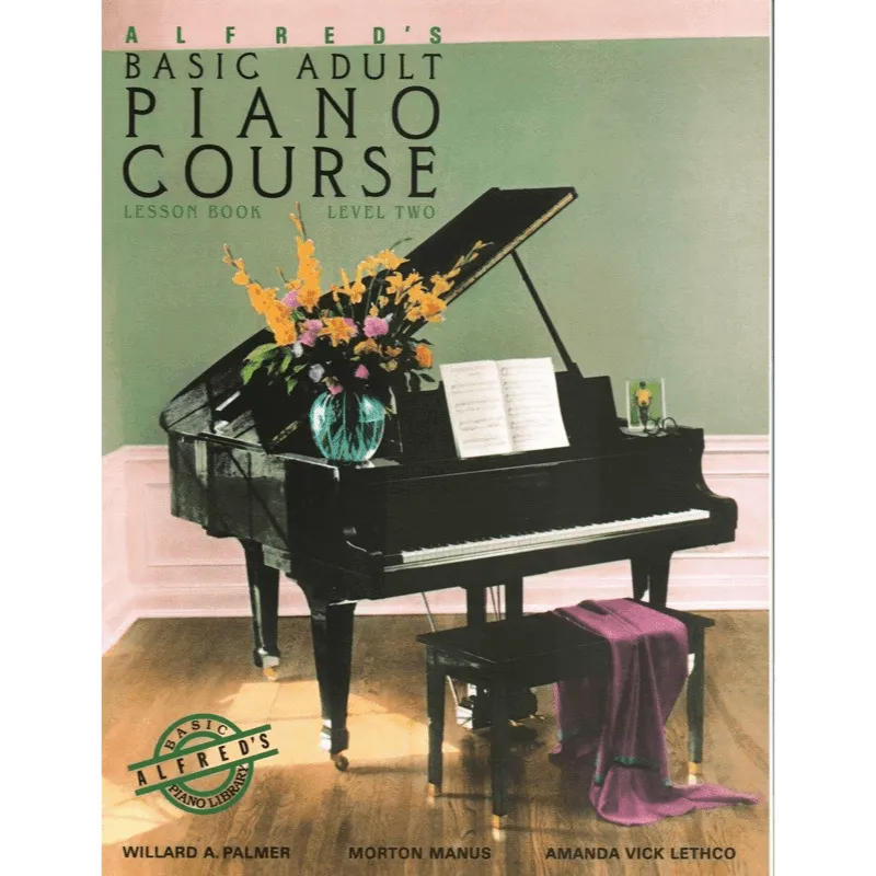 Alfred's Basic Adult Piano Course Lesson Book Level 2