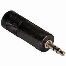 Carson 6.3mm Stereo Female to 3.5mm Stereo Male Adaptor