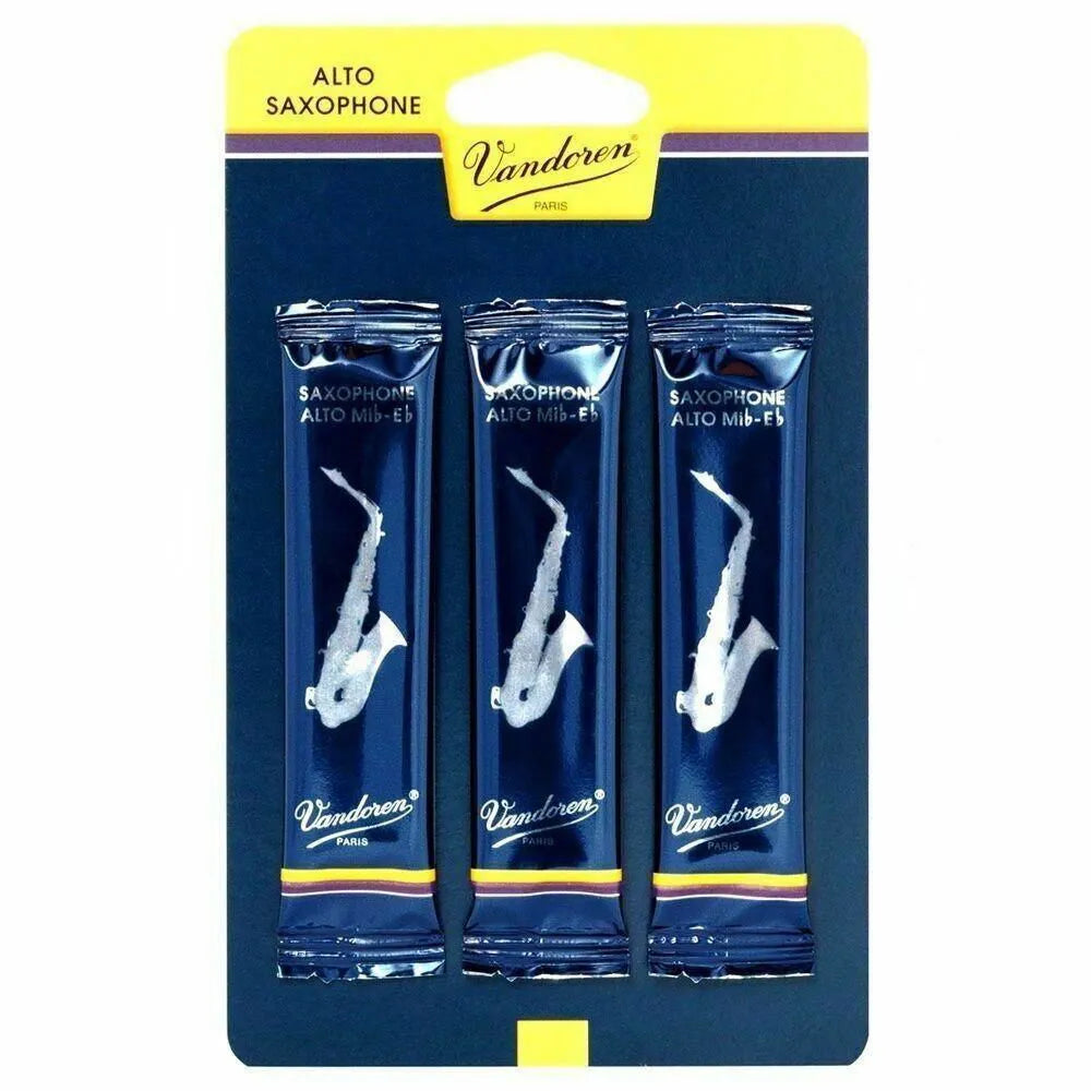 Vandoren 1.5 Alto Saxophone Reeds 3 Pack