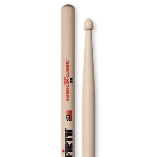 Vic Firth American Classic Wood Tip 2B Drumsticks