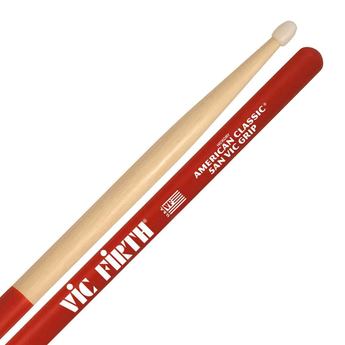 Vic Firth American Classic 5A VIC GRIP Wood Tip Drumsticks