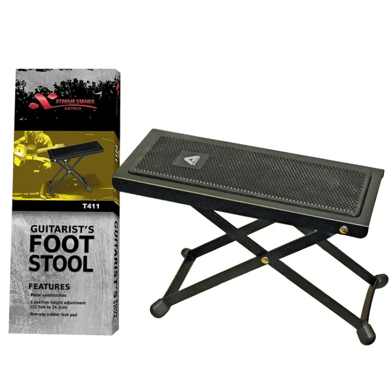 Ams Black Foot Stool - Accessories - Stands by AMS at Muso's Stuff