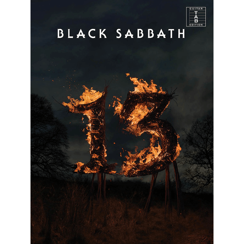Black Sabbath - 13 for Guitar Recorded Versions - Print Music by Hal Leonard at Muso's Stuff
