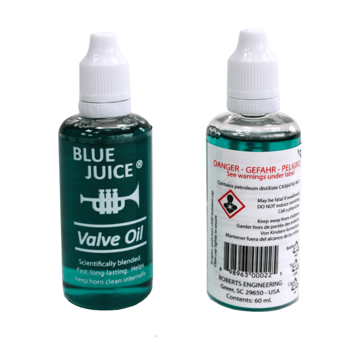 Blue Juice Valve Oil 2oz - Orchestral - Brass - Accessories by Grevillea at Muso's Stuff