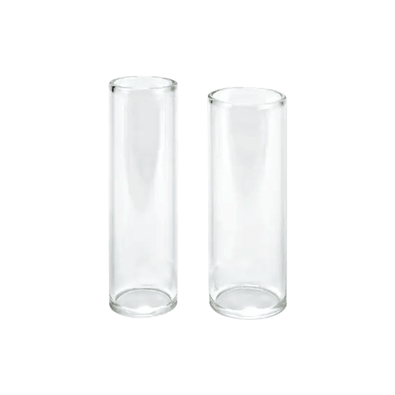 Bottleneck Slide 21 X 25 X 69mm Glass Regular Wall - Slides & Tone Bars by Jim Dunlop at Muso's Stuff