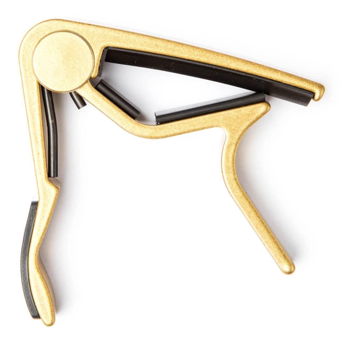Capo Guitar Acoustic Curved Gold - Capos by Jim Dunlop at Muso's Stuff