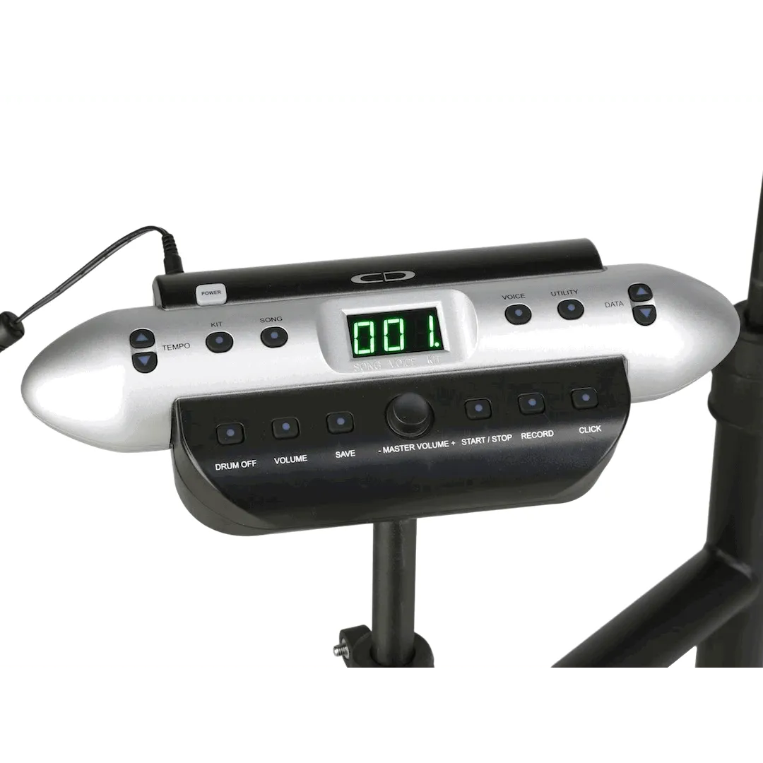 Carlsbro CSD130 Electronic Drum Kit – Black