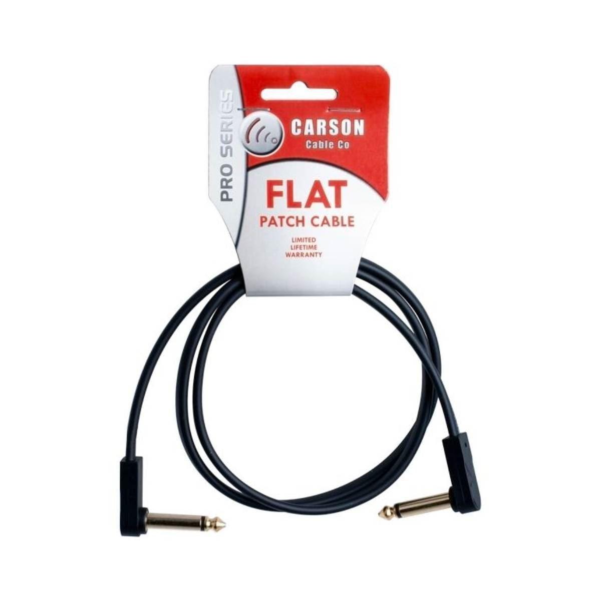 Carson FLAT3 Patch Cables 3 Foot - Accessories - Cables & Adaptors by Carson at Muso's Stuff