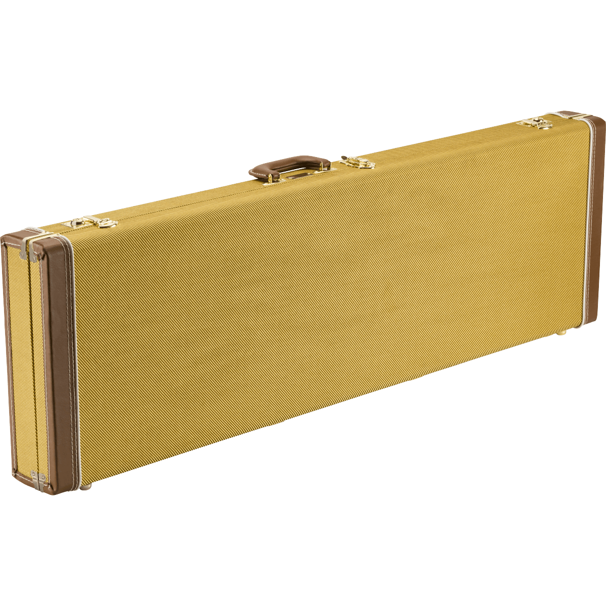 Classic Series Wood Case - Precision Bass/Jazz Bass Tweed - Cases & Bags by Fender at Muso's Stuff